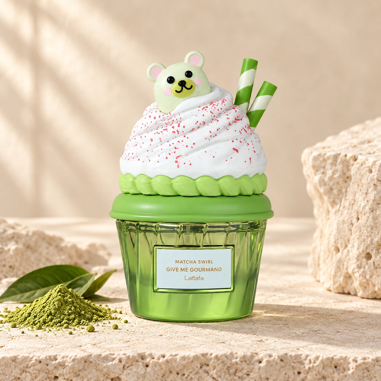 Lattafa Give Me Gourmand Matcha Swirl